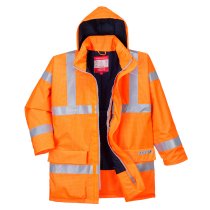 S778 - Bizflame Rain Hi-Vis Antistatic FR Jacket Orange