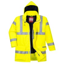 S778 - Bizflame Rain Hi-Vis Antistatic FR Jacket Yellow