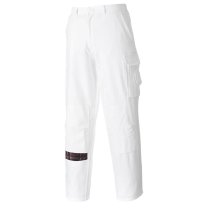 S817 - Painters Trousers White