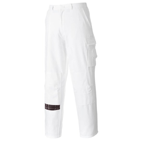 S817 - Painters Trousers White