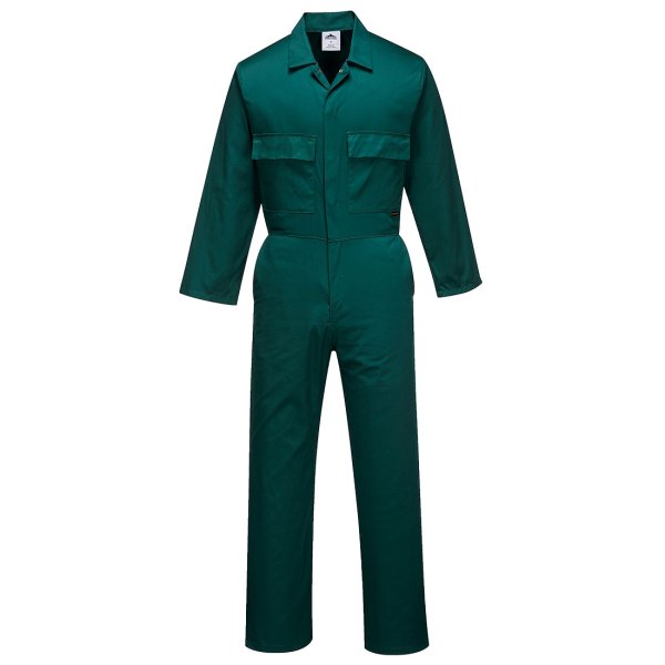 S999 - Euro Work Coverall Bottle Green