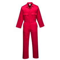 S999 - Euro Work Coverall Red