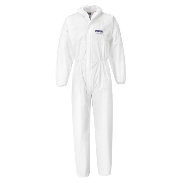 ST40 - BizTex Microporous Coverall Type 5/6 (Pk50) White