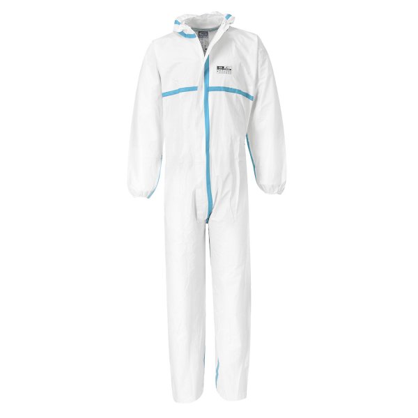 ST60 - BizTex Microporous Coverall Type 4/5/6 (Pk50) White