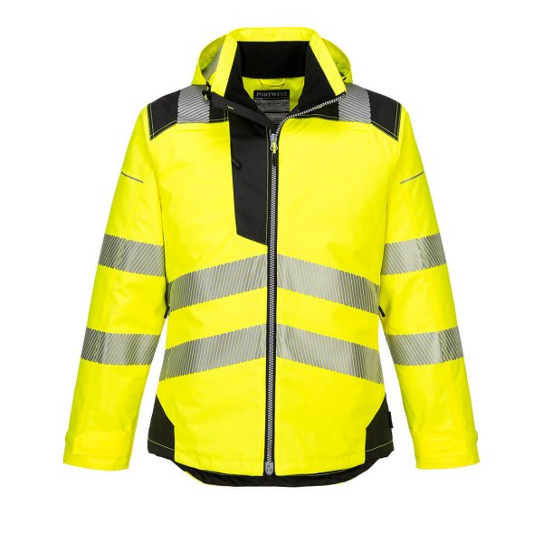 T400 - PW3 Hi-Vis Winter Jacket Yellow/Black