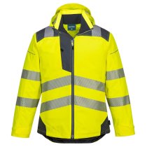 T400 - PW3 Hi-Vis Winter Jacket Yellow/Grey