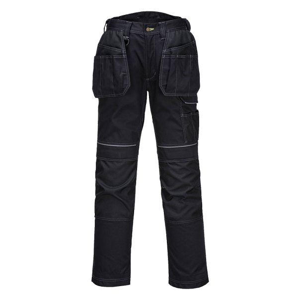 T602 - PW3 Holster Work Trousers Black regular