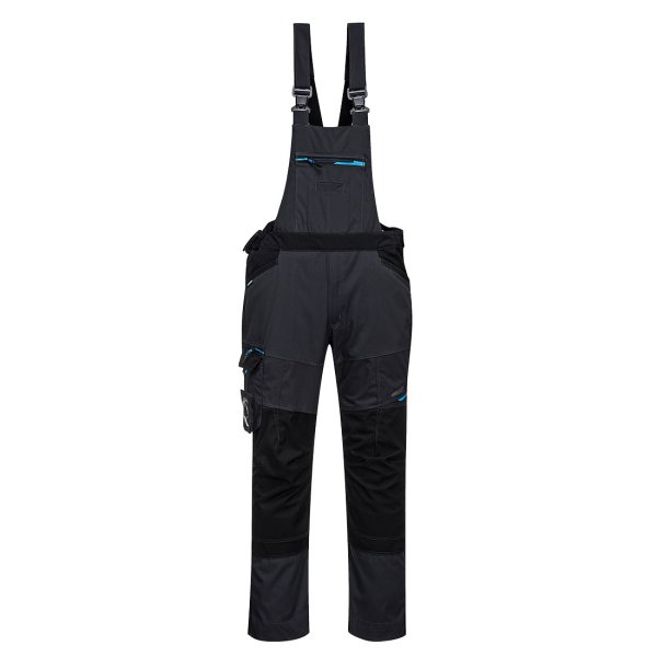 T704 - WX3 Bib and Brace Metal Grey