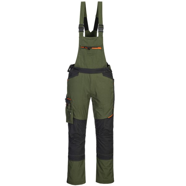 T704 - WX3 Bib and Brace Olive Green