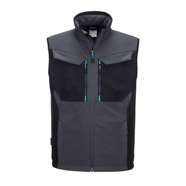 T751 - WX3 Softshell Gilet (3L) Metal Grey