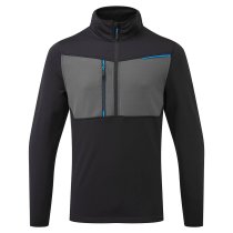 T755 - WX3 Half Zip Tech Fleece Black