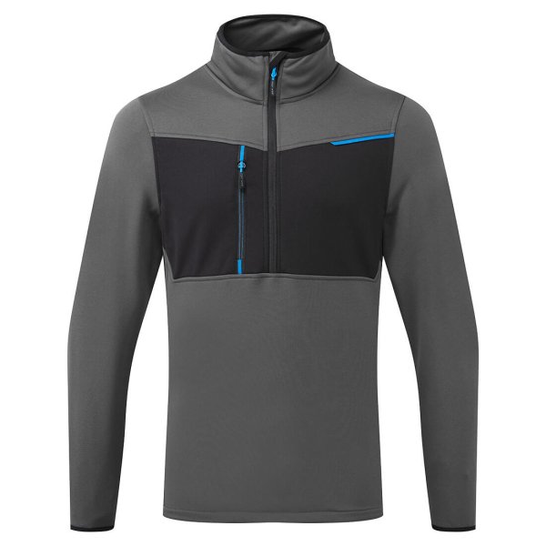 T755 - WX3 Half Zip Tech Fleece Metal Grey