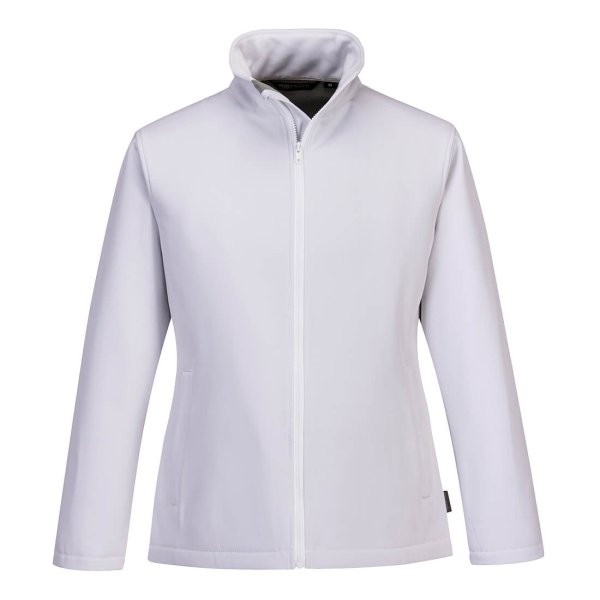 TK21 - Women's Print and Promo Softshell (2L) White