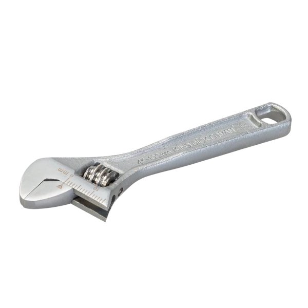 King Dick Adjustable Wrench Chrome 6"