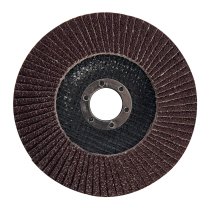 Silverline Aluminium Oxide Flap Disc 125mm 60 Grit