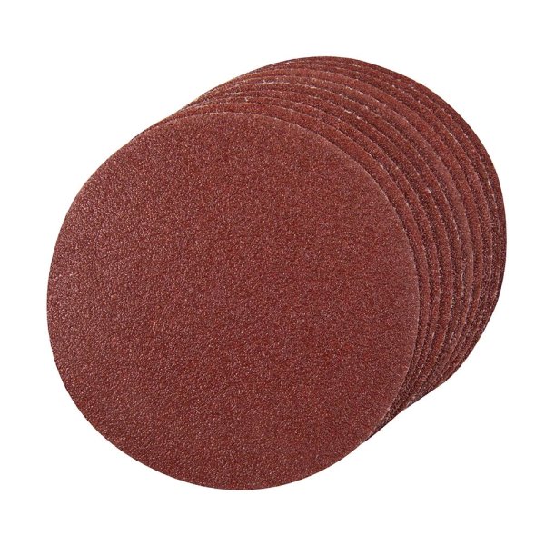 Silverline Self-Adhesive Sanding Discs 150mm 10pk 120 Grit