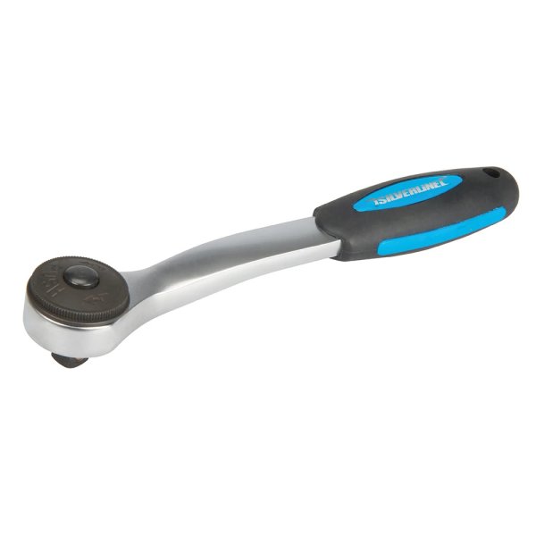 Silverline Heavy Duty Ratchet Handle 3/8" / 200mm