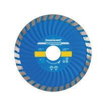 Silverline Tile Cutting Diamond Blade 180 x 22.23mm Continuous Rim