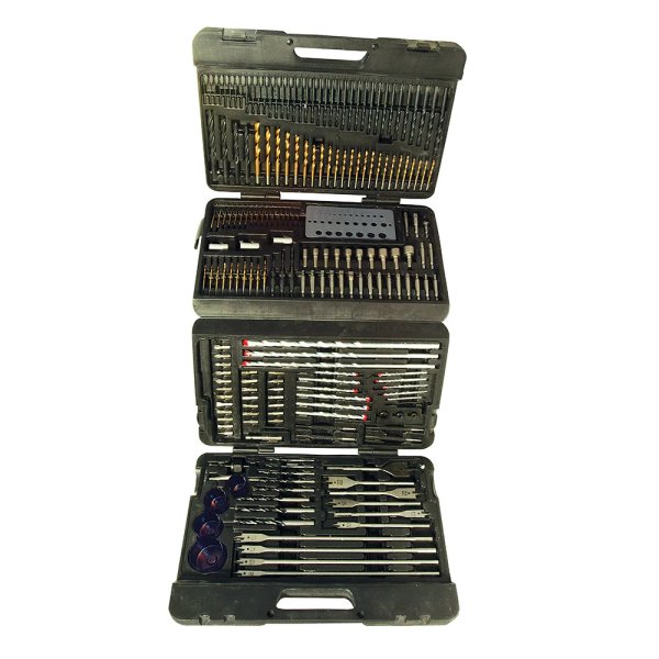 Silverline Assorted Drill Bit Set 204pce