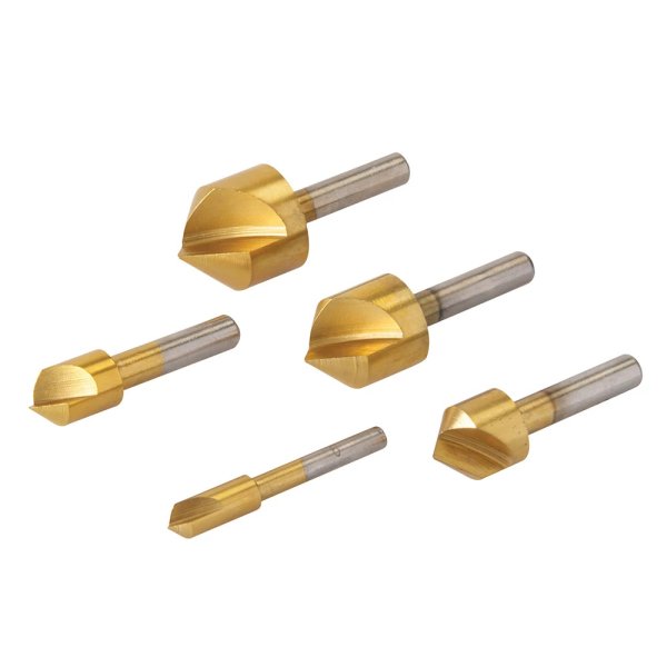 Silverline Countersink Set 5pce