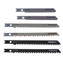 Silverline Jigsaw Blade Set Universal Fitting 30pce Wood/Metal