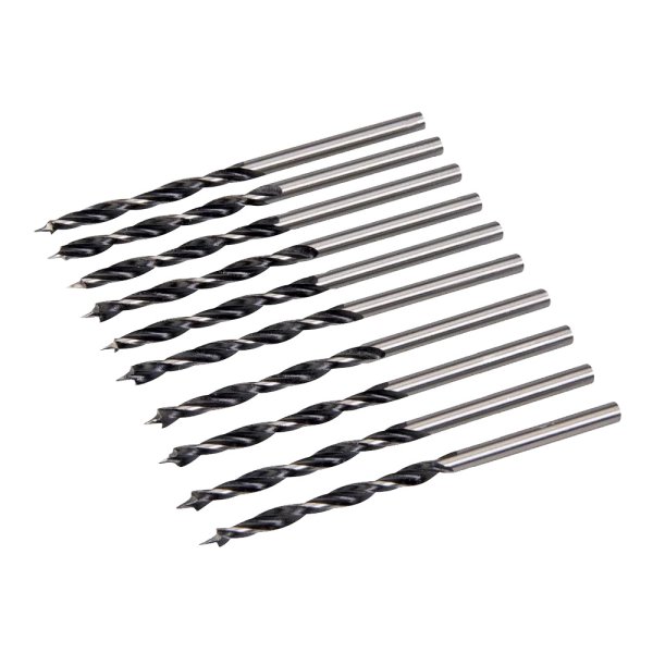 Silverline Lip & Spur Drill Bits 10pk 6mm