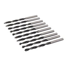 Silverline Lip & Spur Drill Bits 10pk 8mm