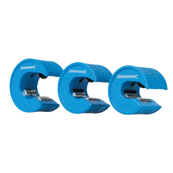 Silverline Quick Cut Pipe Cutter Set 3pce 15, 22 & 28mm Set