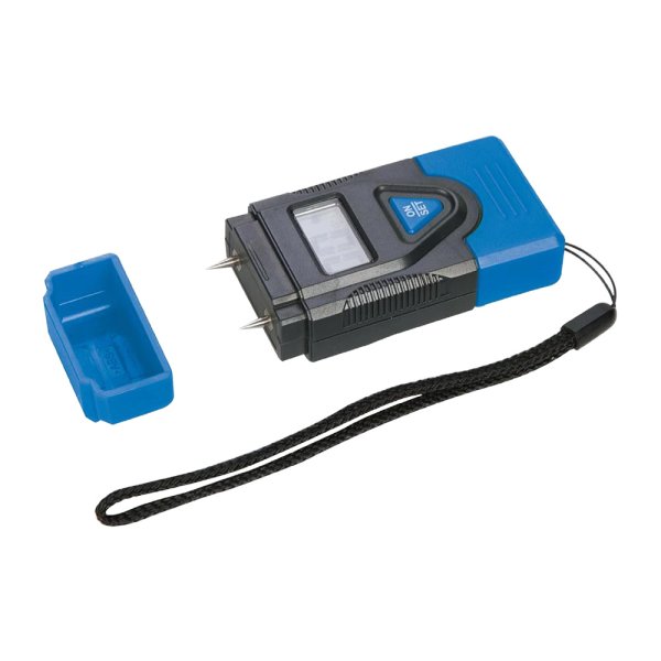 Silverline Digital Moisture Meter Wood: 6-42% Concrete: 0.2-2%