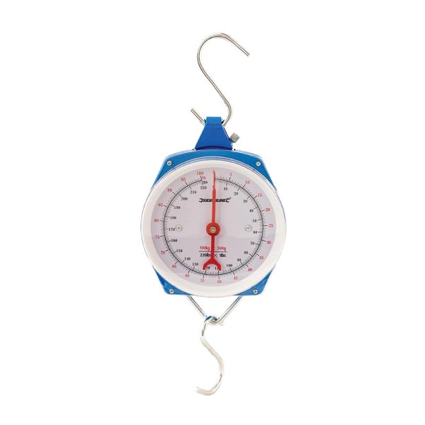 Silverline Hanging Scales Heavy Duty 100kg