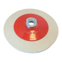 Silverline Bevelled Felt Buffing Wheel 115mm