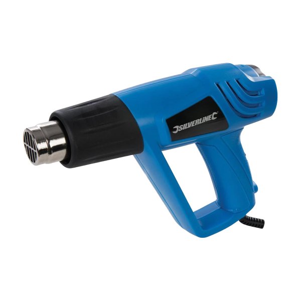 Silverline 2000W Adjustable Heat Gun 550°C