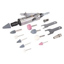 Silverline Air Die Grinder Kit 15pce 160mm