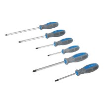 Silverline Hammer-Through Screwdriver Set 6pce