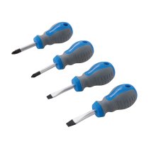 Silverline Stubby Screwdriver Set 4pce