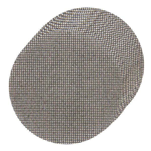 Silverline Hook & Loop Mesh Discs 150mm 10pk 4 x 40G, 4 x 80G, 2 x 120G