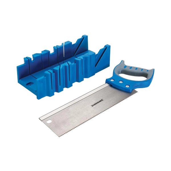 Silverline Expert Mitre Box & Saw 300 x 90mm