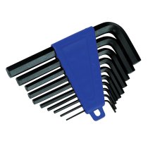 Silverline Hex Key Set 10pce 1/16″ - 3/8″