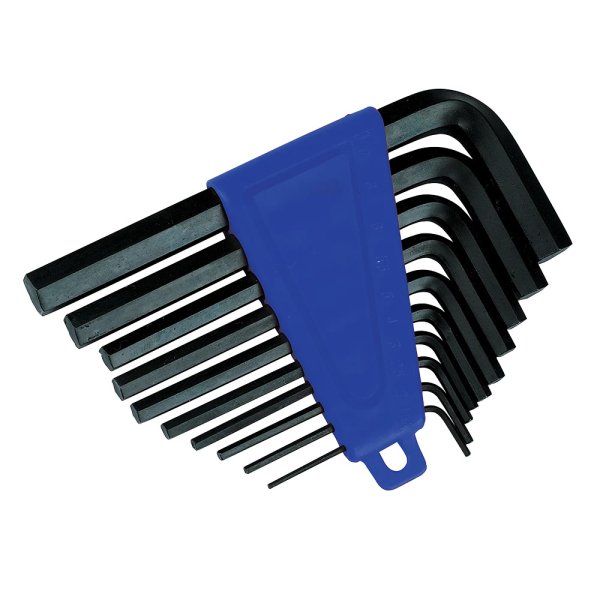 Silverline Hex Key Set 10pce 1/16" - 3/8"