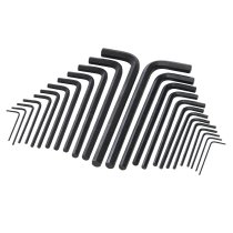 Silverline Hex Key Long Series Set 25pce Metric & AF