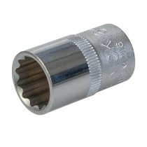 King Dick Socket SD 1/2″ Metric 12pt 16mm