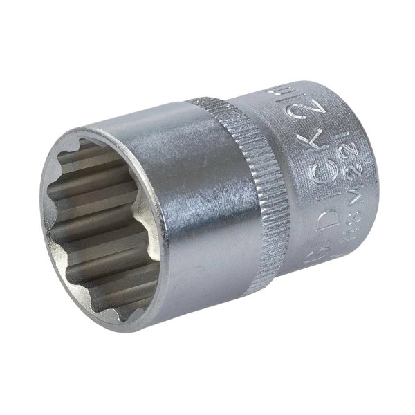 King Dick Socket SD 1/2" Metric 12pt 21mm