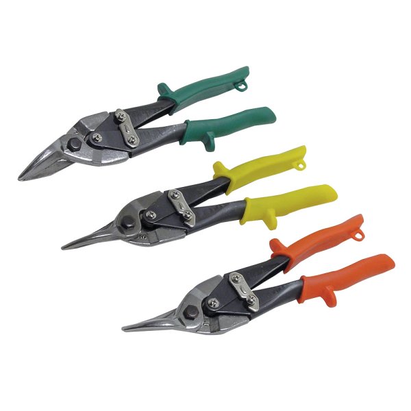 Silverline Aviation Tin Snips Set 3pce 240mm