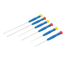 Silverline Extra-Long Precision Screwdriver Set 6pce