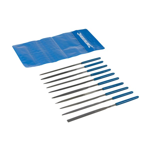 Silverline Needle File Set 10pce