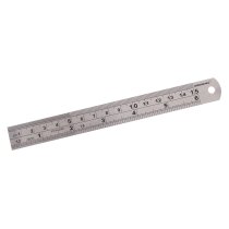 Silverline Steel Rule 150mm