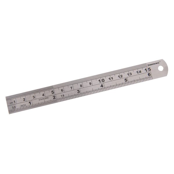 Silverline Steel Rule 150mm