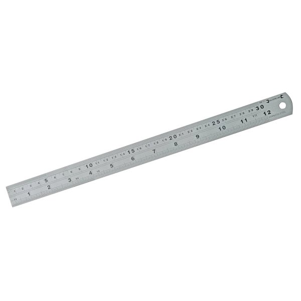 Silverline Steel Rule 300mm