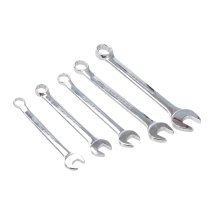 King Dick Combination Spanner Set AF 5pce 1/4″ - 1/2″