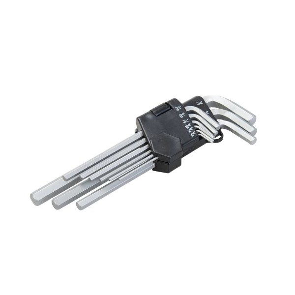 King Dick Hex Key Set AF 9pce 1/16" - 3/8"